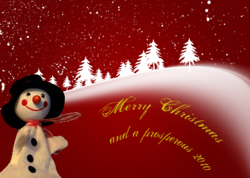 Wishing you and yours a very merry Christmas and a successful 2010